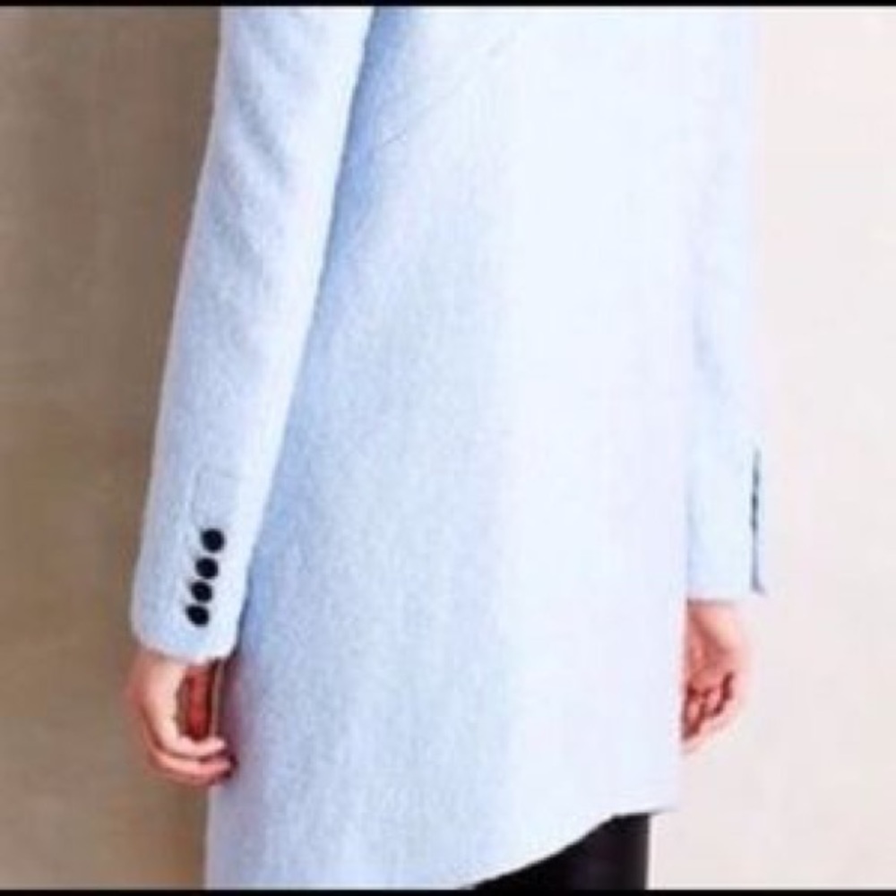 Anthropologie Boucle Tuxedo Coat by Theonne Size M - Picture 2 of 8